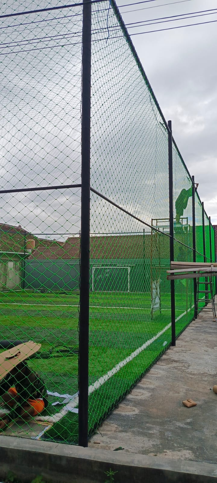 Lapangan mini soccer di Banyuwangi, Jawa Timur, Indonesia