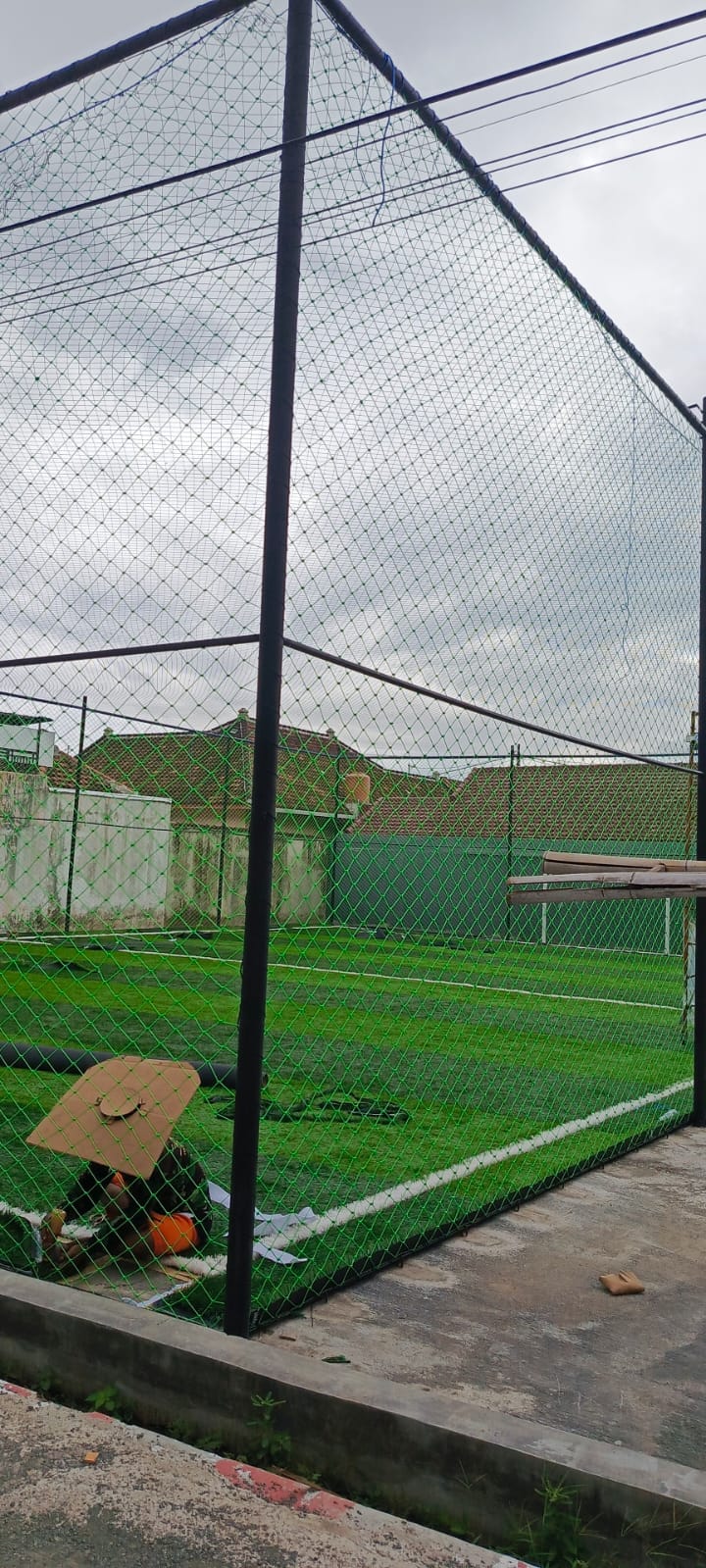 Lapangan mini soccer di Banyuwangi, Jawa Timur, Indonesia